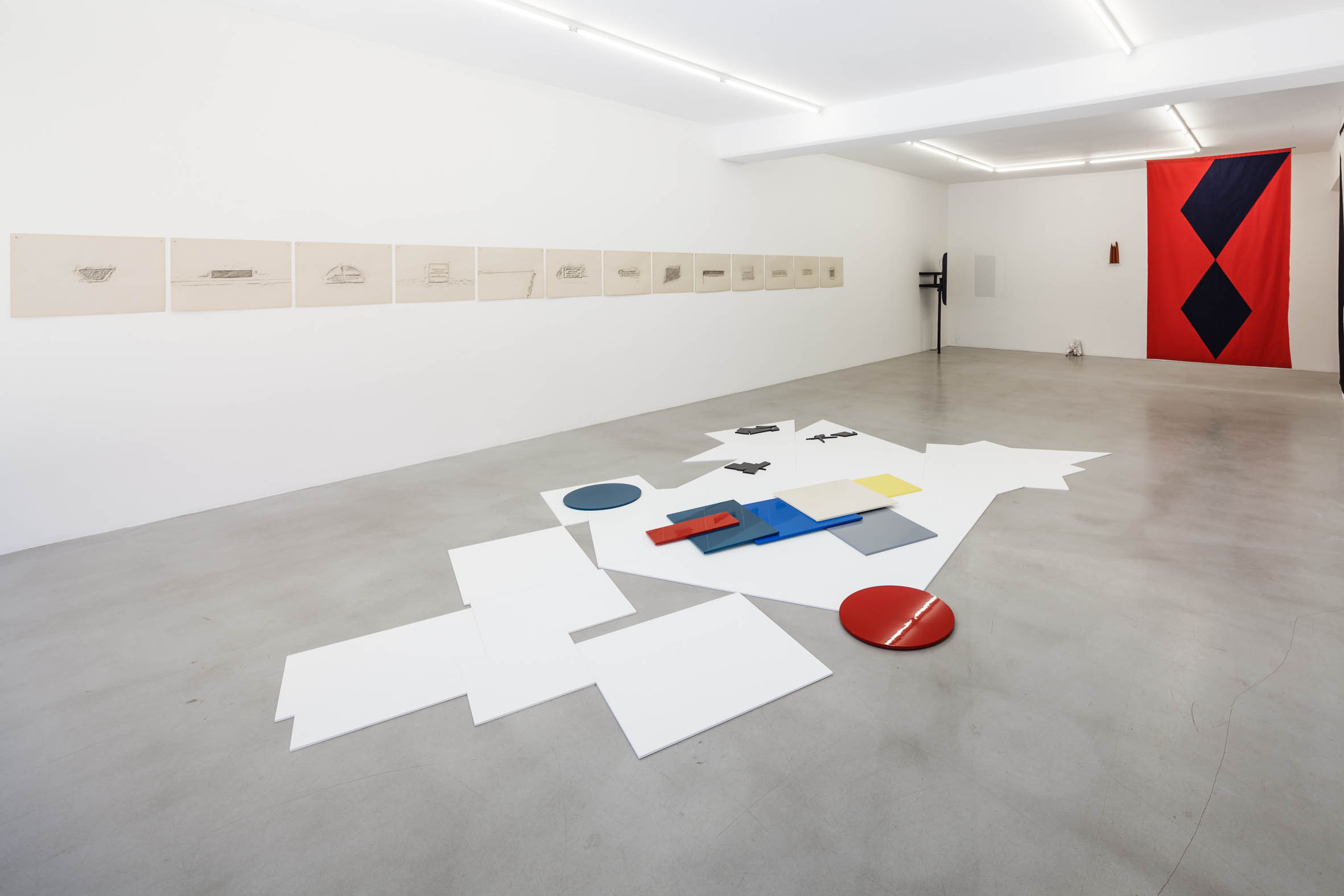 Installation view, Thinking and Speaking, Galerie Nordenhake, Stockholm
