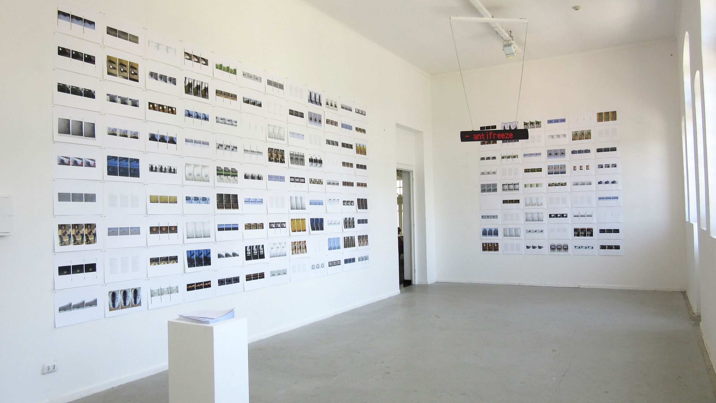 Winter Event - antifreeze at the Museum of Contemporary Art, Santiago de Chile